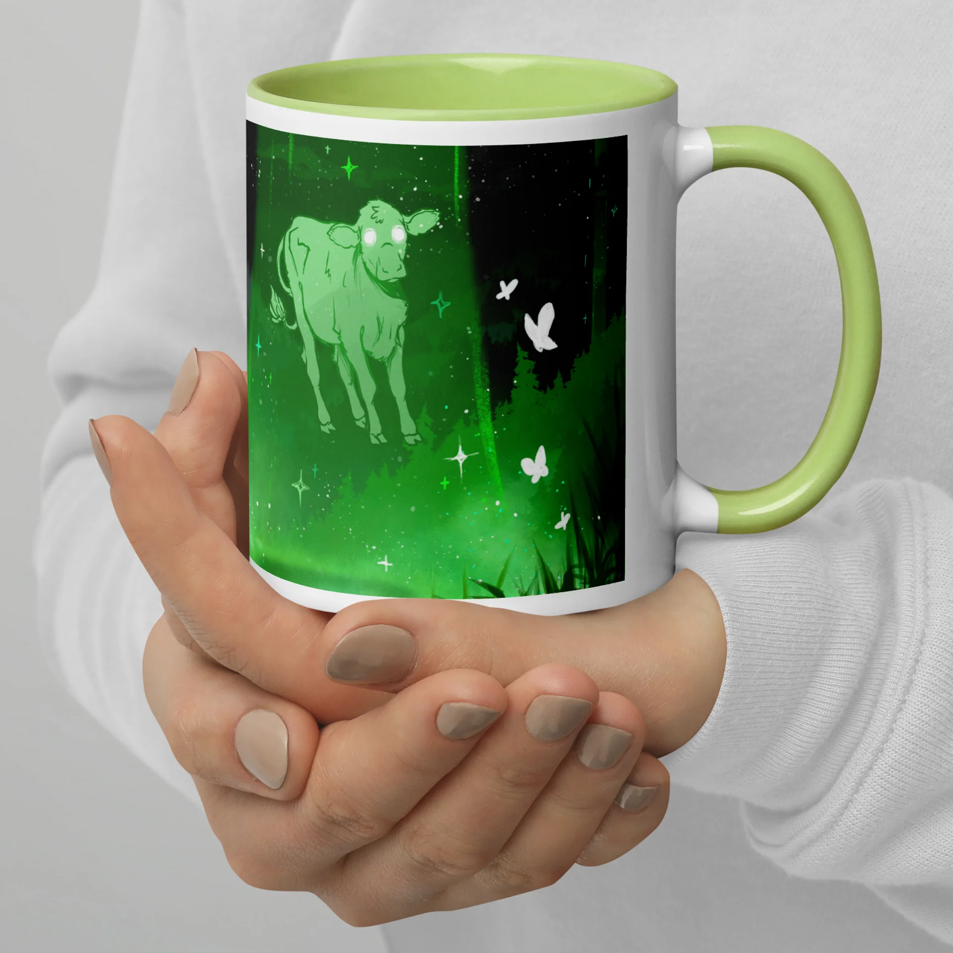Aromantic Alien Invasion Subtle Pride Mug product image (3)