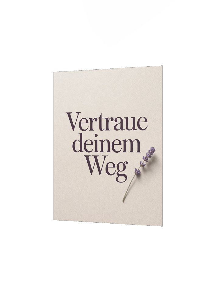 Calm Walls Print – Vertraue deinem Weg product image (6)