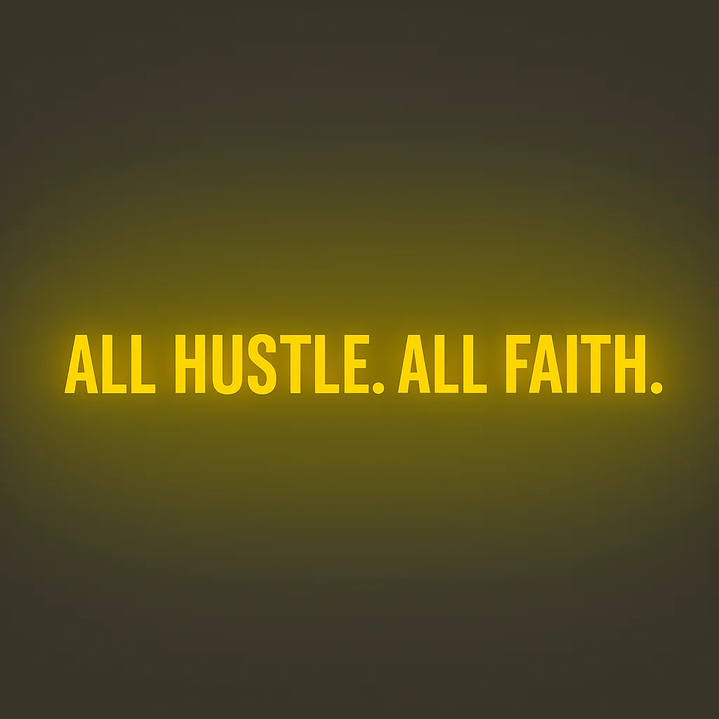 All Hustle All Faith T-shirt product image (3)
