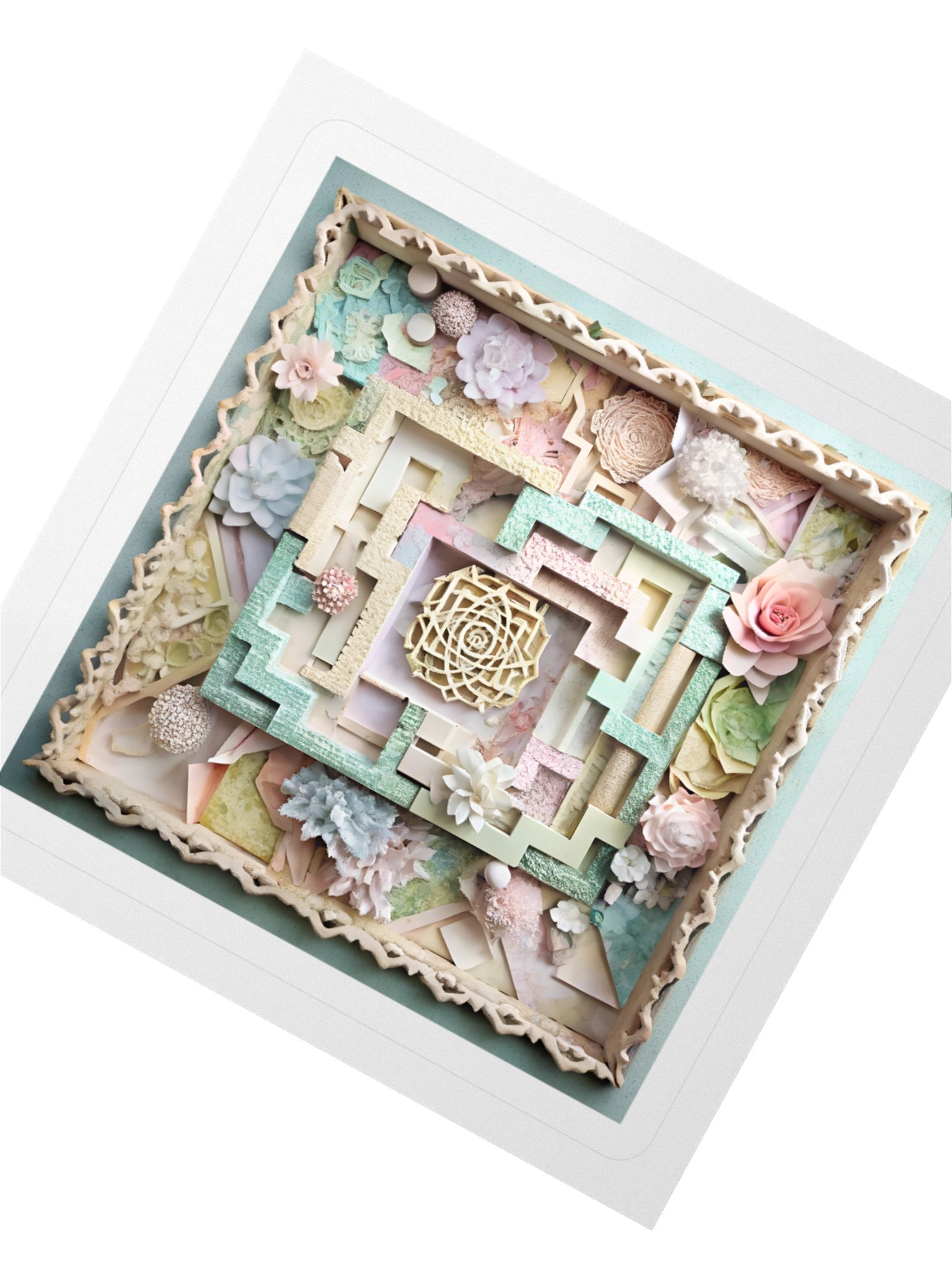 Layered Realms Collage Sticker #3 product image (4)