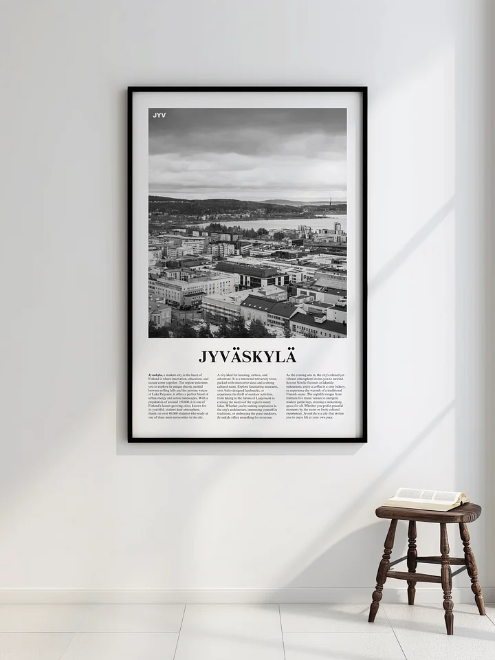 Jyvaskyla 01 Newspaper Poster product image (2)
