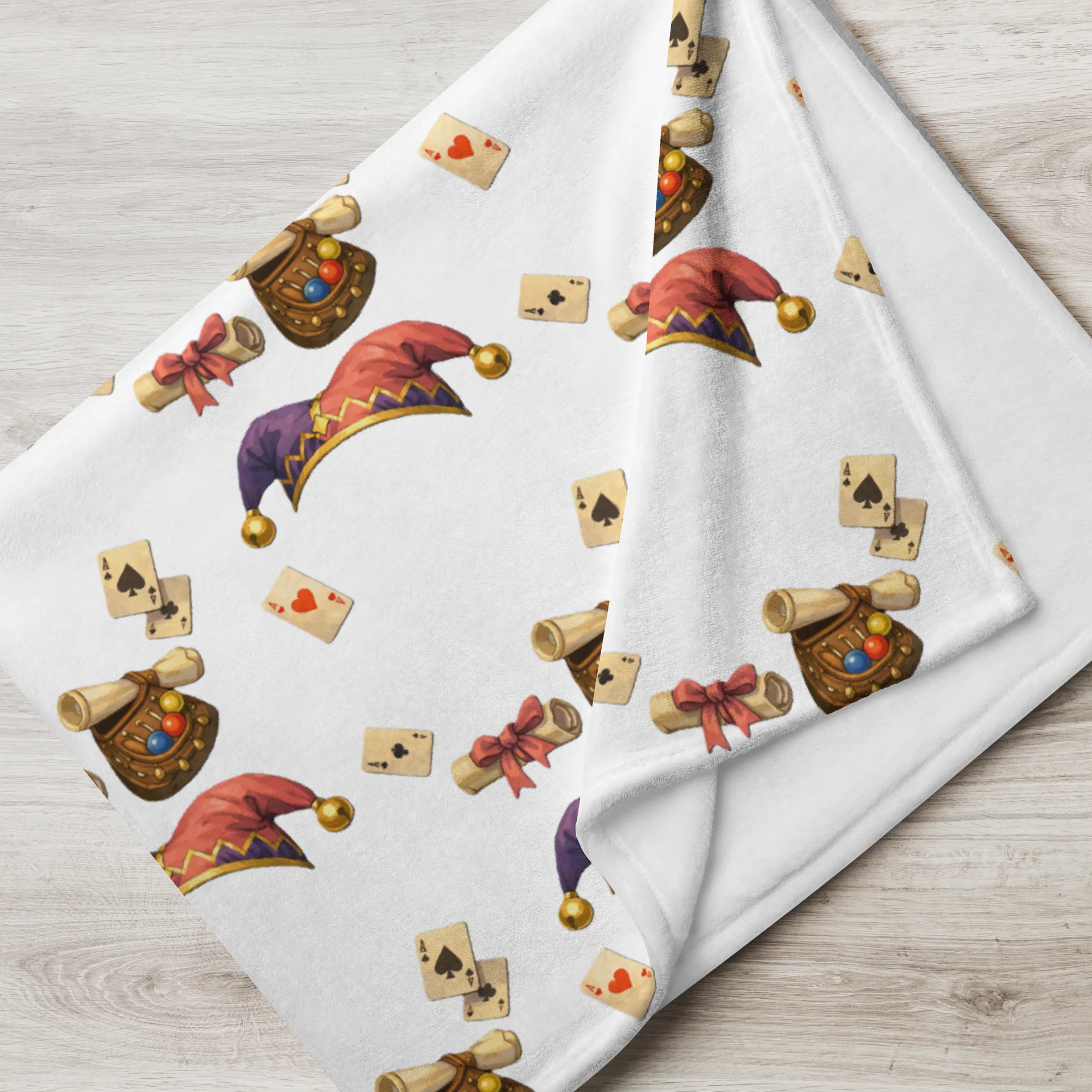 Kingdom Jester Throw Blanket product image (2)