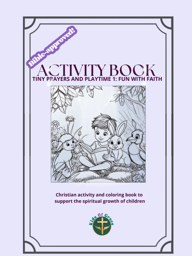 Tiny Prayers and Playtime Childrens Busybook product image (1)