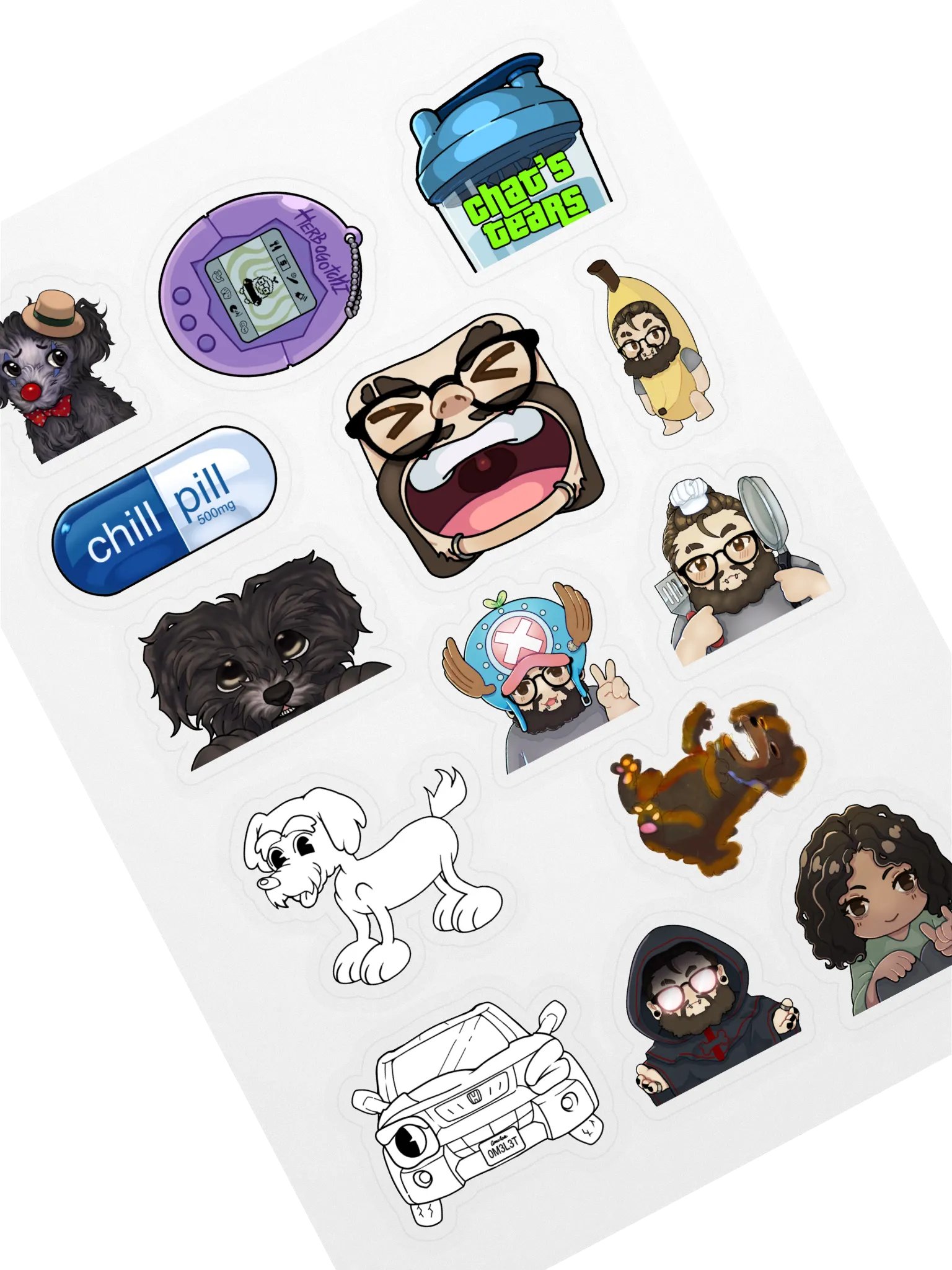 Herbs Element Sticker Sheet product image (1)