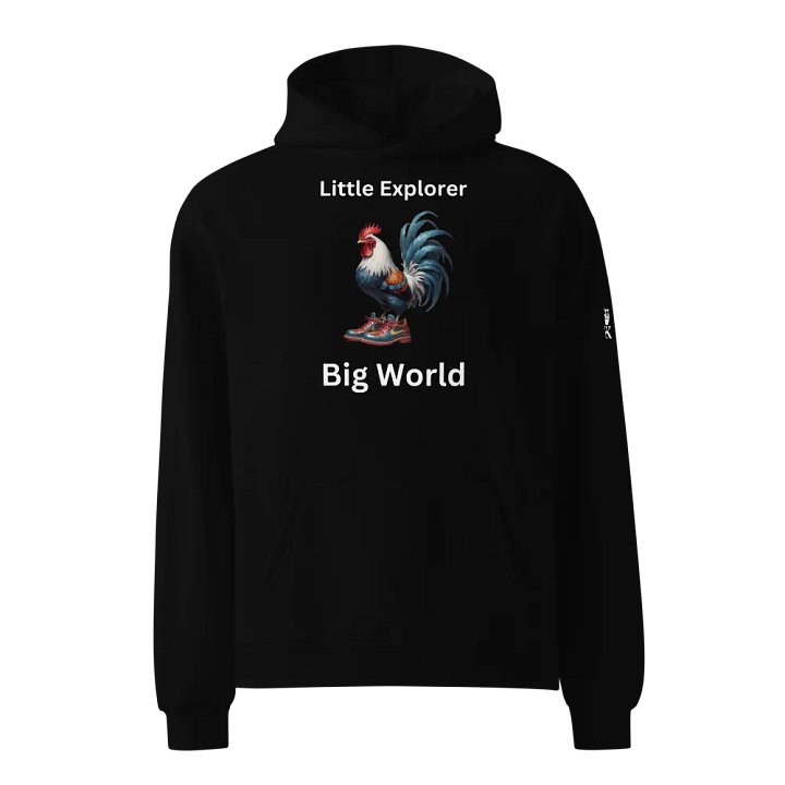 Little Explorer, Big World Relaxed Fit Hoodie product image (1)