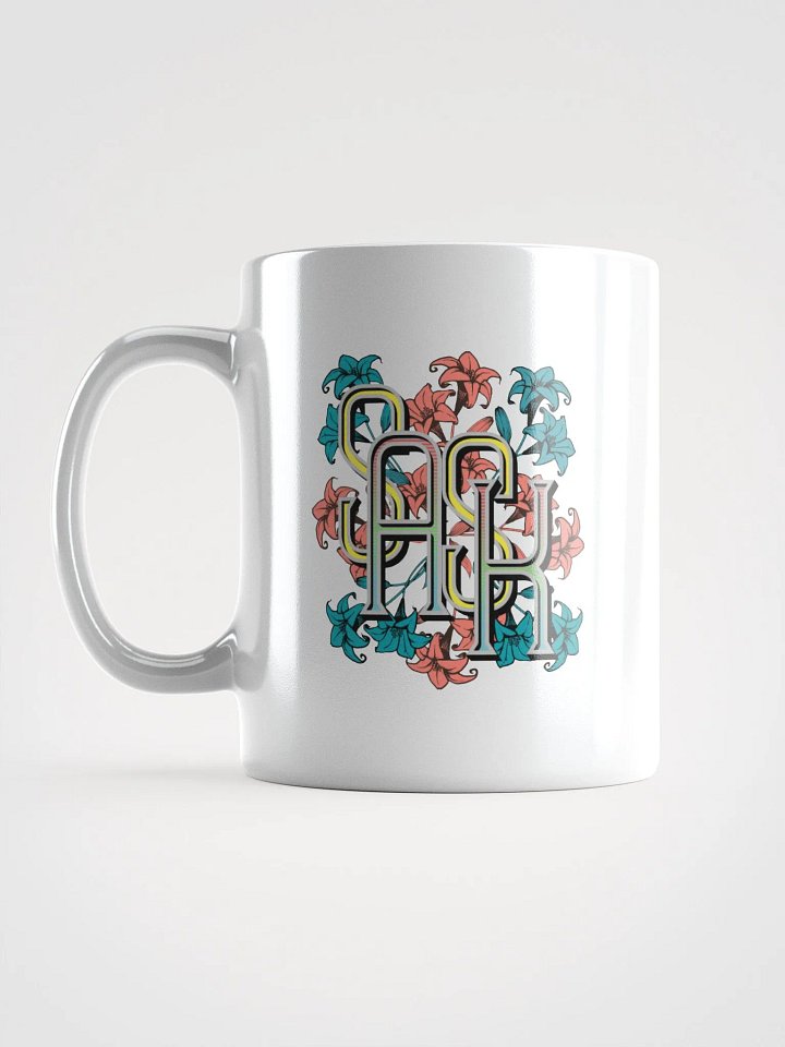 Sask Saskatoon Saskatchewan Flower Vibrant Floral Mug product image (1)