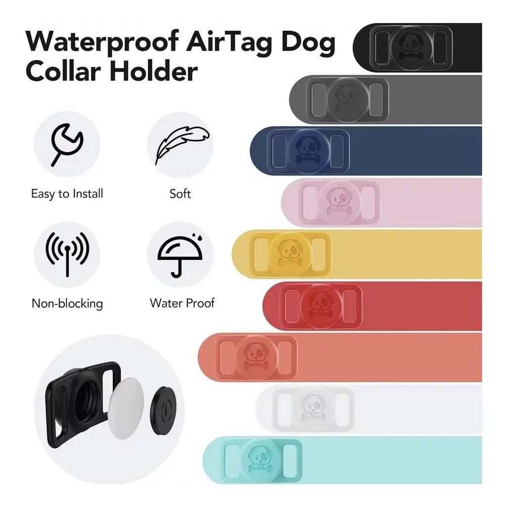 Funda Para Airtag Para Collar Mascotas Gato Perro product image (6)