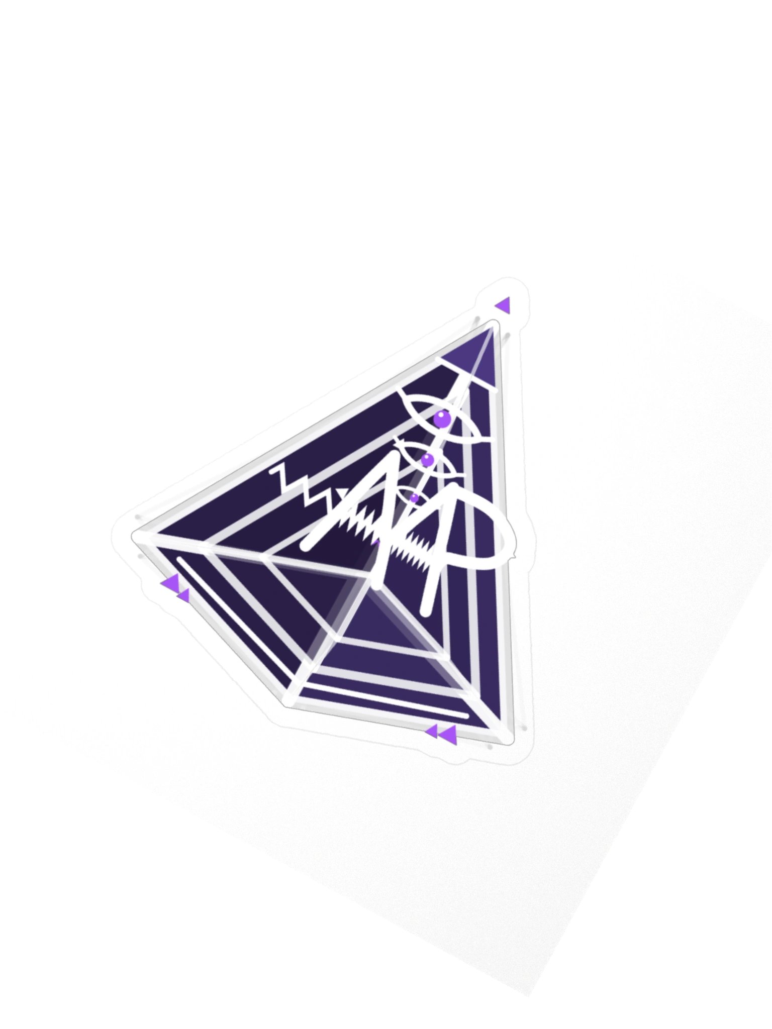 Mt. AMP 6D Pyramid — Transfer Sticker product image (2)
