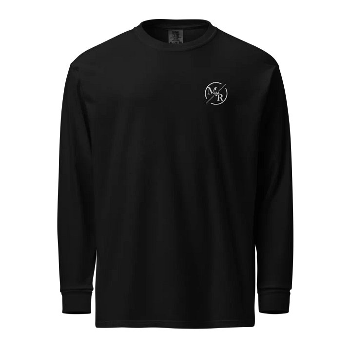Unisex Garment-Dyed Heavyweight Long Sleeve Shirt product image (1)