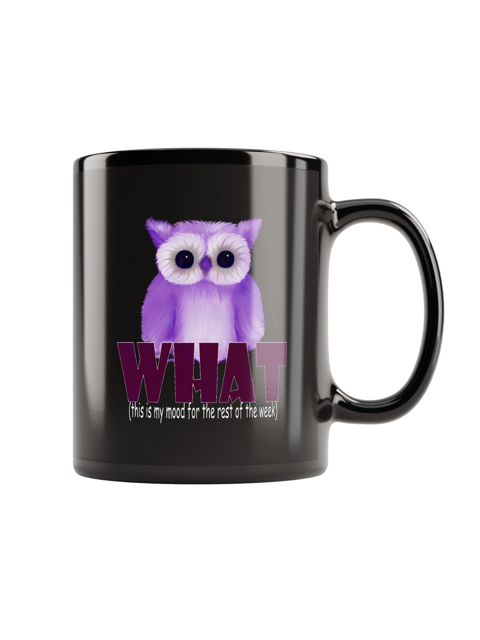 Black Glossy Mug product image (6)