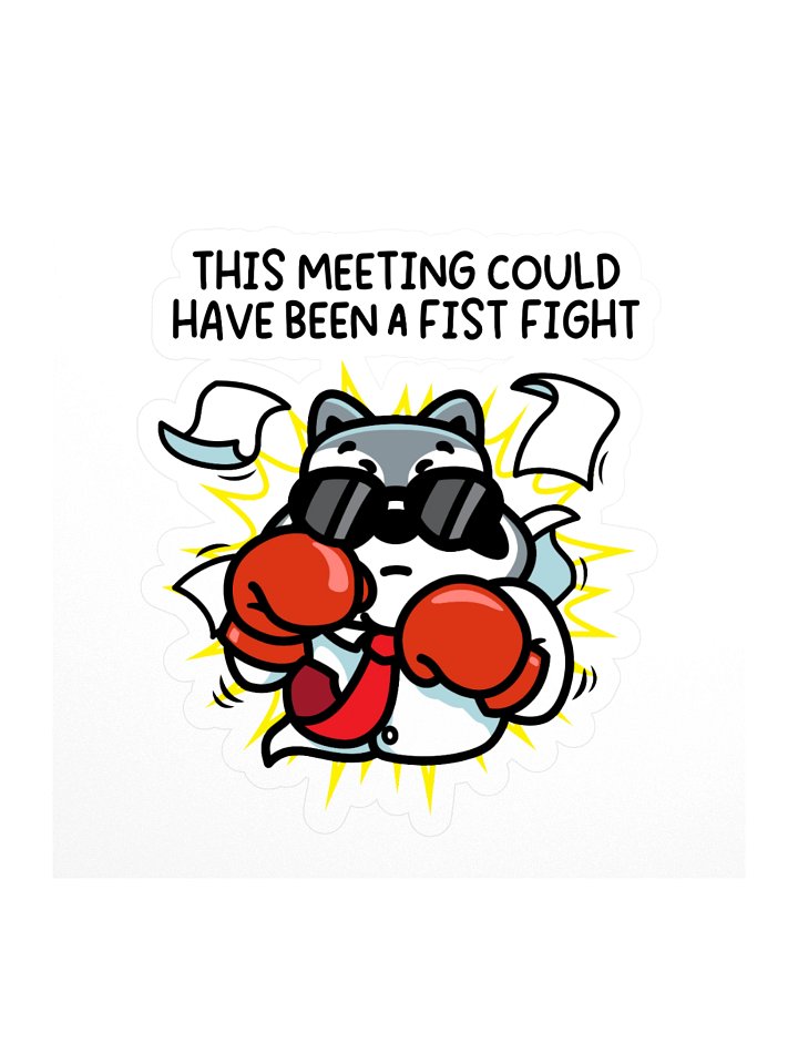 Fist Fight Sticker product image (1)