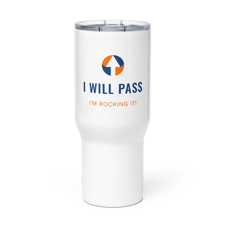 I WILL PASS Travel Mug product image (1)