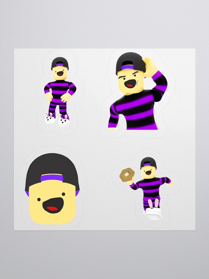 KuttyPlayz Sticker Sheet product image (3)