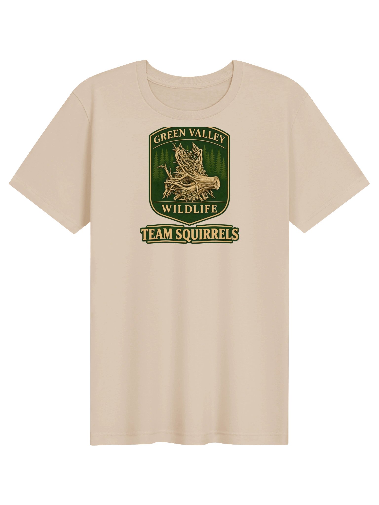 Team Squirrels — Light Edition & YouTube QR T-Shirt product image (1)