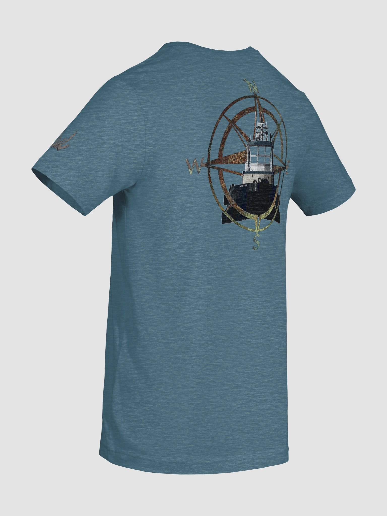 Compass Rose & Pacific Titan – Vigilant Marine Workwear | Twin Anchor Apparel Sternwatch Tee Line product image (10)