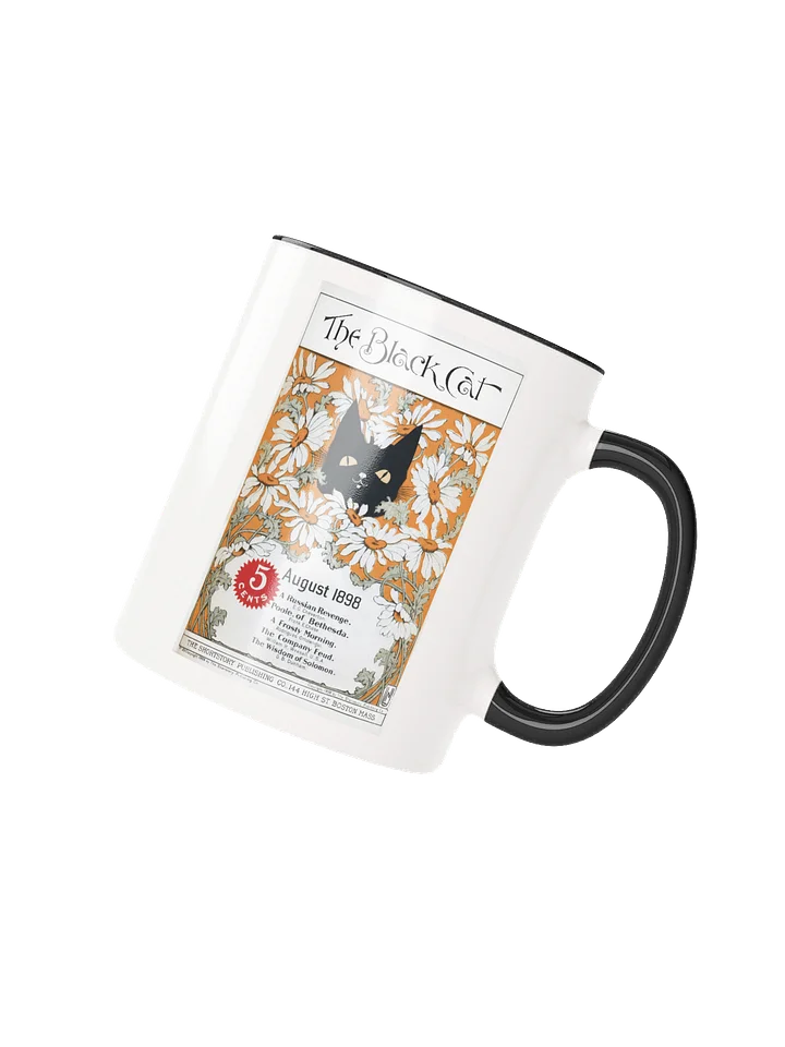 Vintage Black Cat Magazine Mug product image (52)