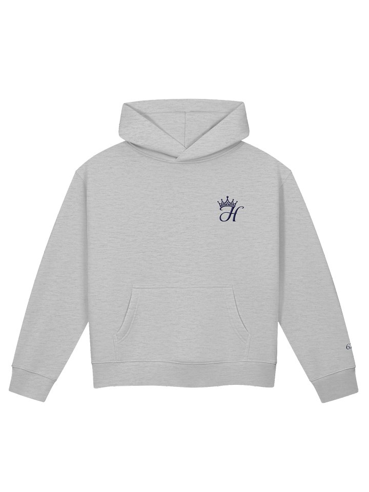 Crown-Her Emblem Hoodie — Charcoal Mark product image (1)