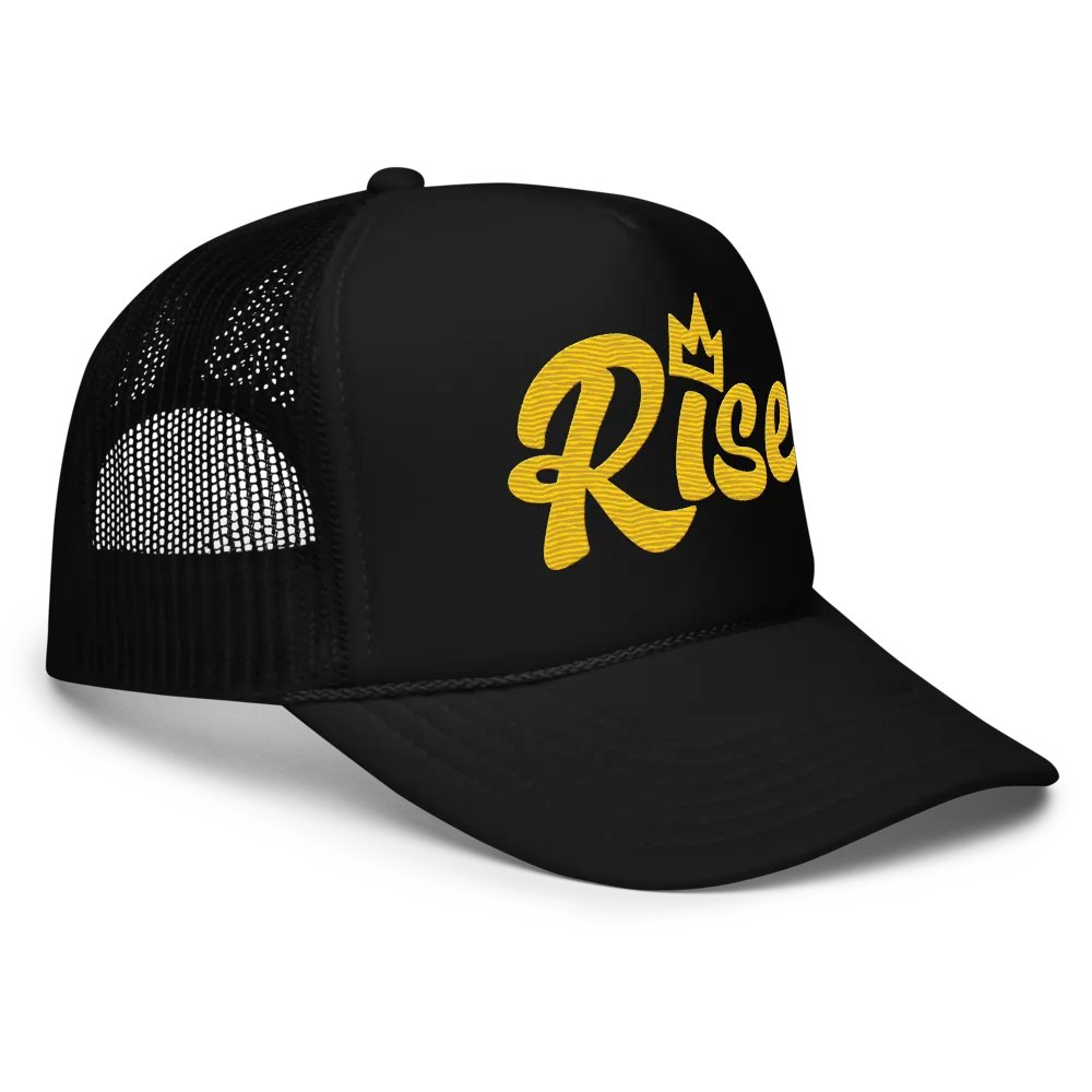 Rise Crowned Foam Trucker Hat product image (4)