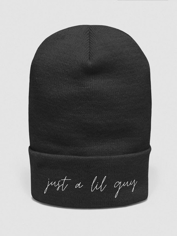 Dark Just A Lil Guy Beanie product image (1)