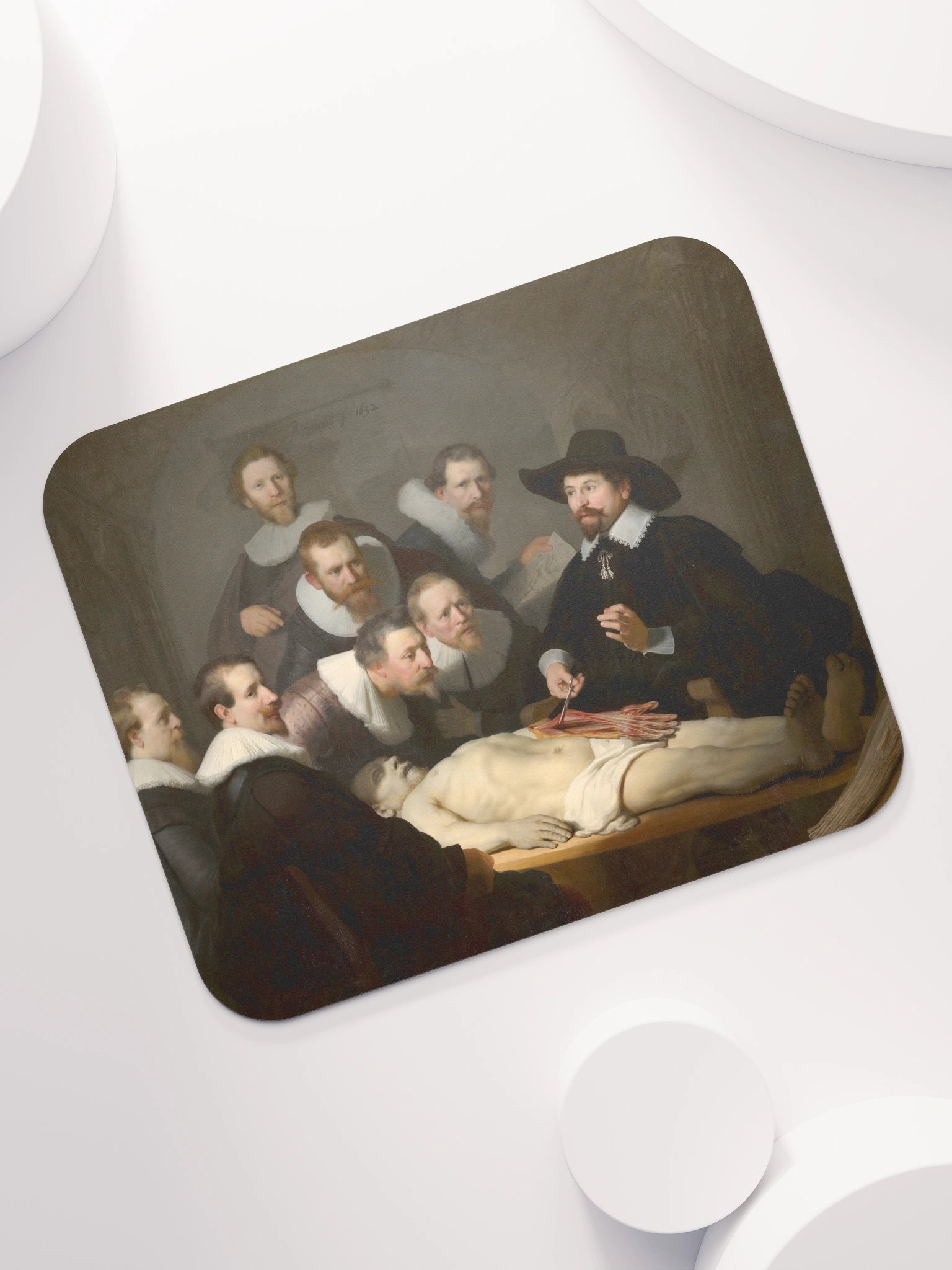 Rembrandt – The Anatomy Lesson of Dr. Nicolaes Tulp – Mouse Pad product image (7)
