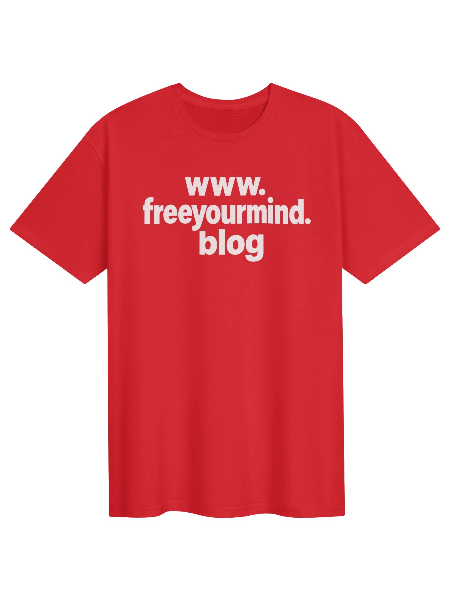 Free Your Mind t-shirt - red product image (1)