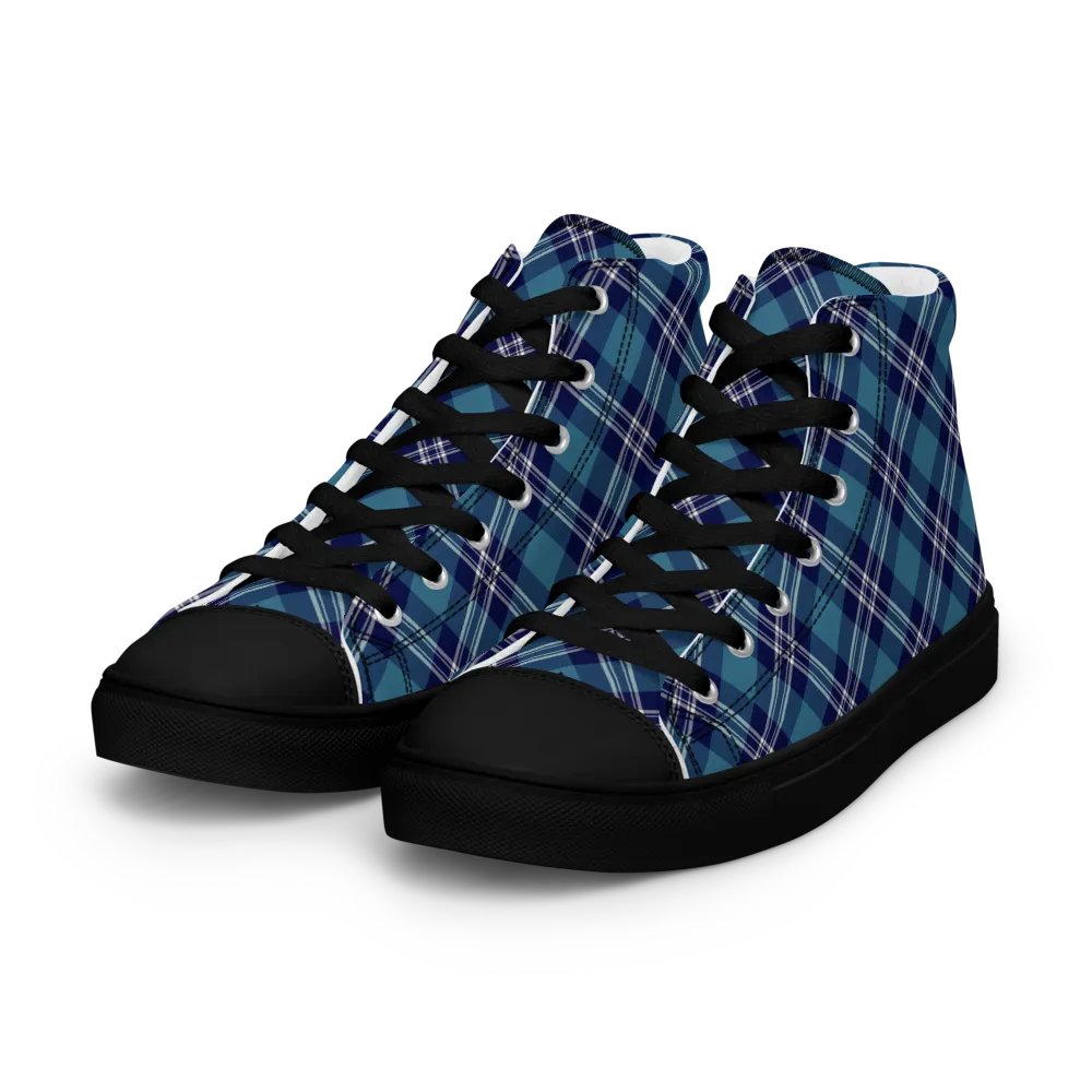St Andrews Tartan Men's High Top Shoes product image (2)