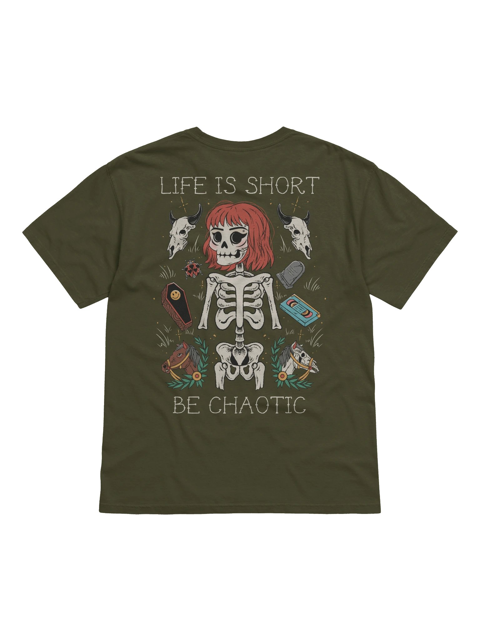 Life is Short, Be Chaotic Tee product image (12)