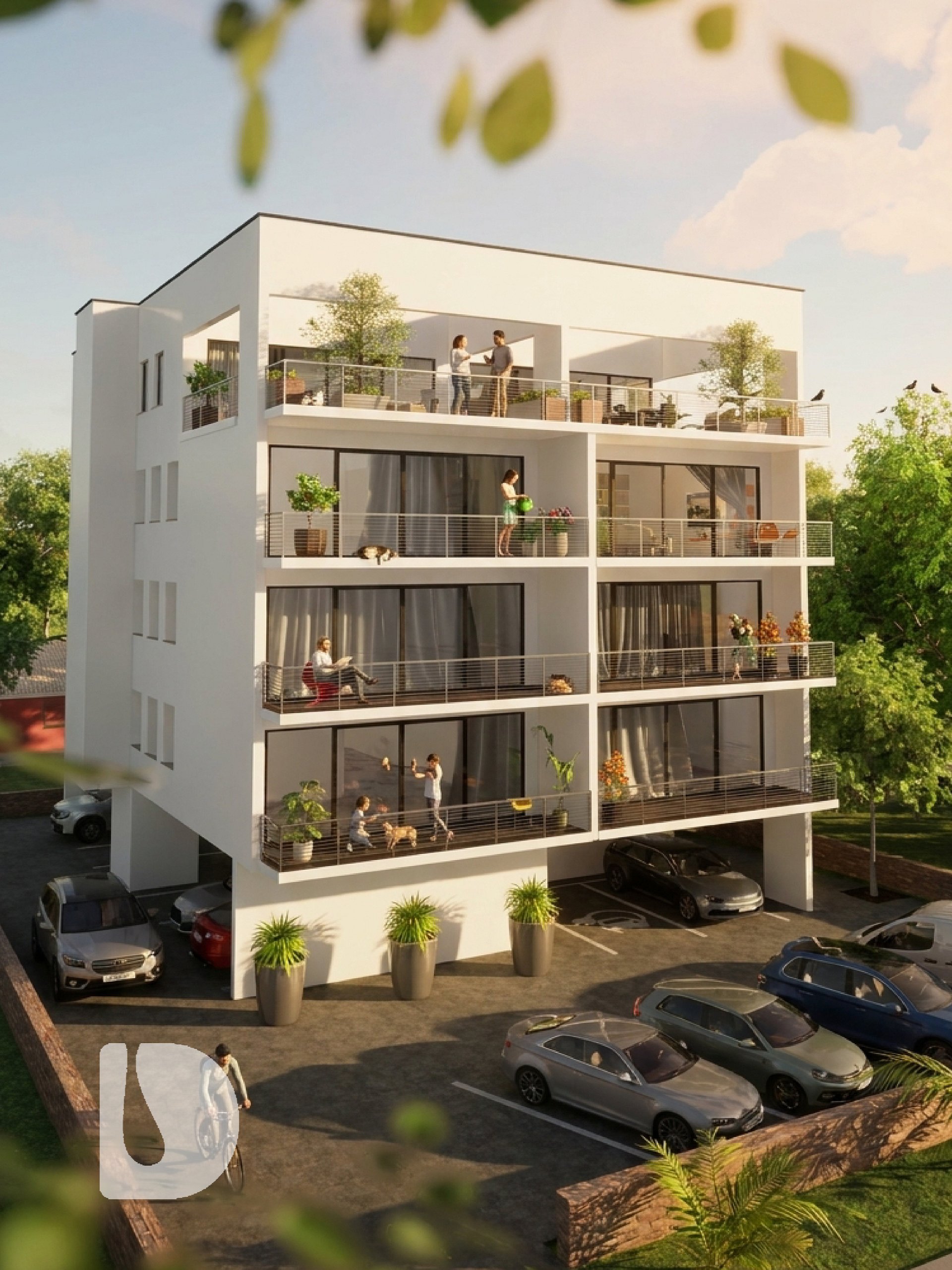Architectural Drawings – 5-Storey 6-Unit Apartment Block with Penthouse | DA5152201A product image (1)