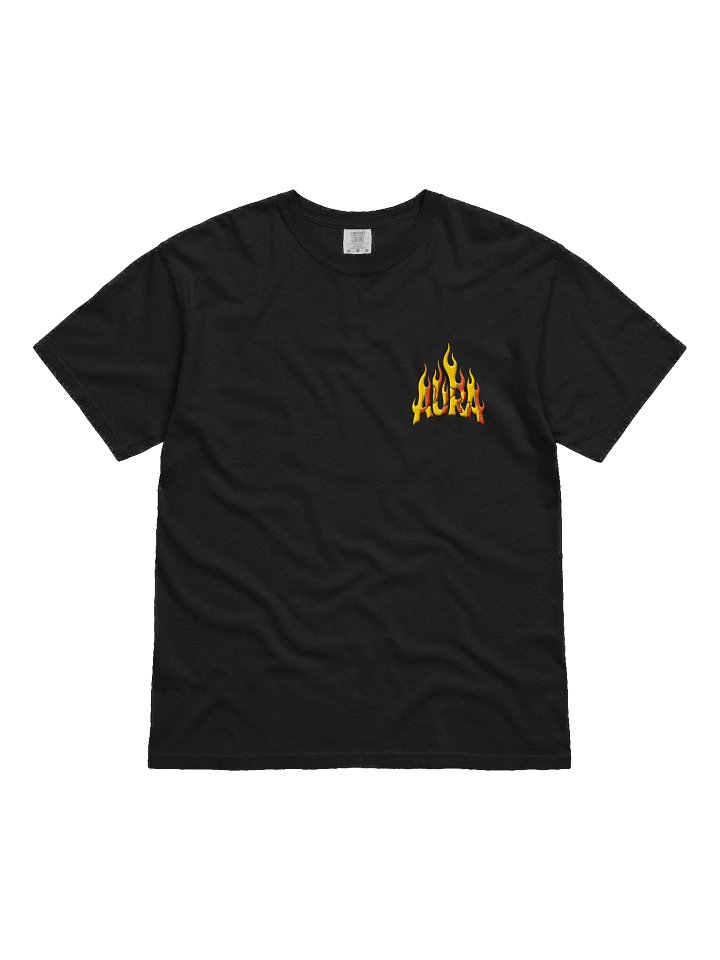 AURA Vibes Fire Print T-Shirt product image (1)