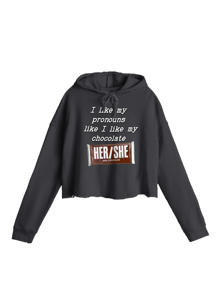 Her/She Crop Hoodie product image (37)