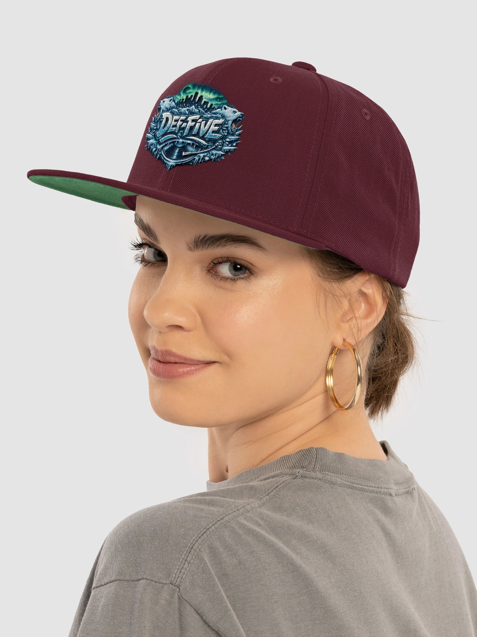 Aurora Borealis Snapback Cap product image (30)