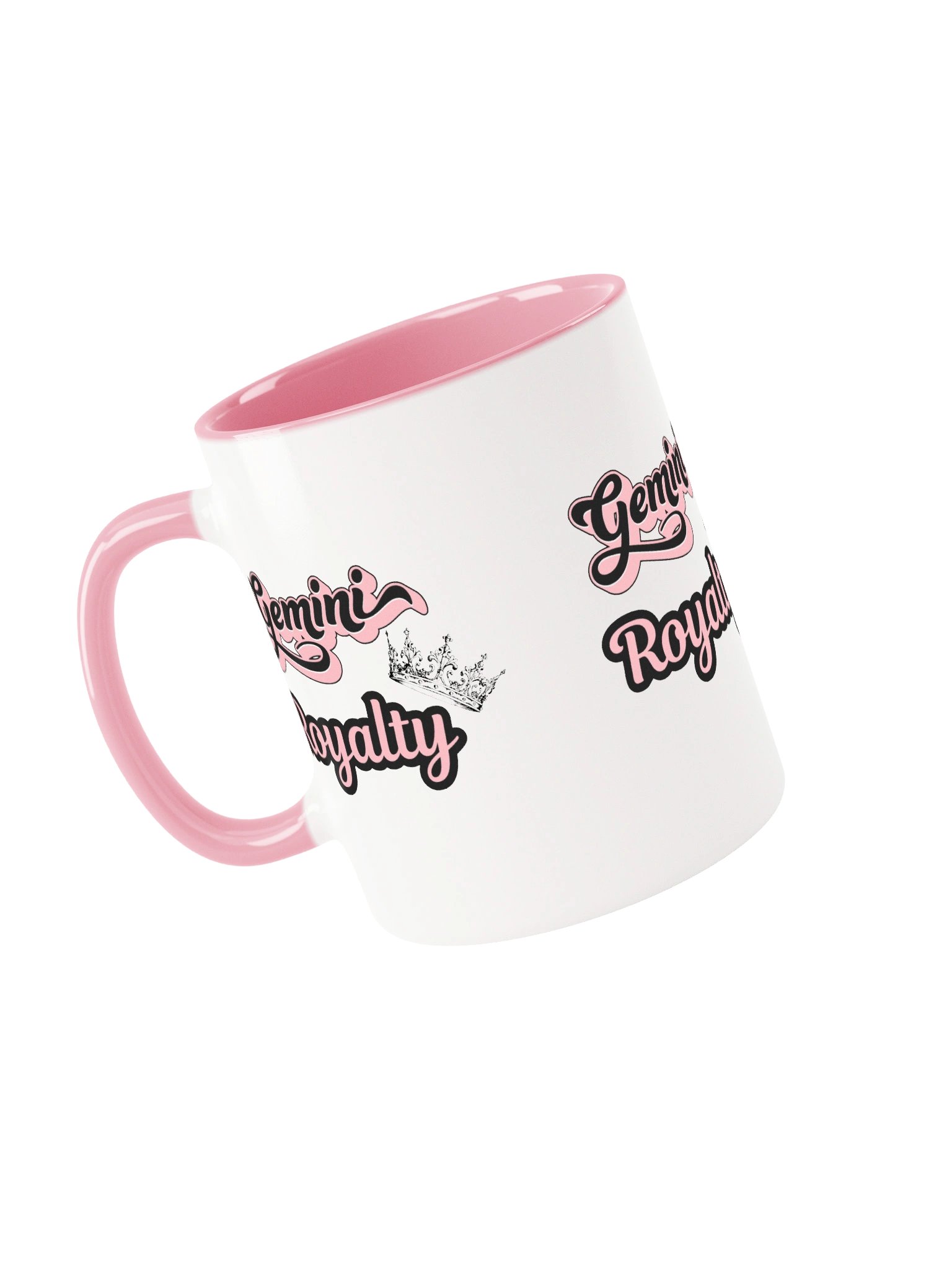 Gemini Royalty Pink Script Mug product image (5)