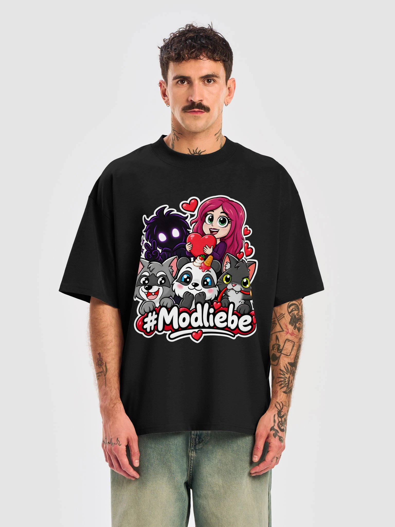 #Modliebe – Unisex Oversized T-Shirt product image (21)