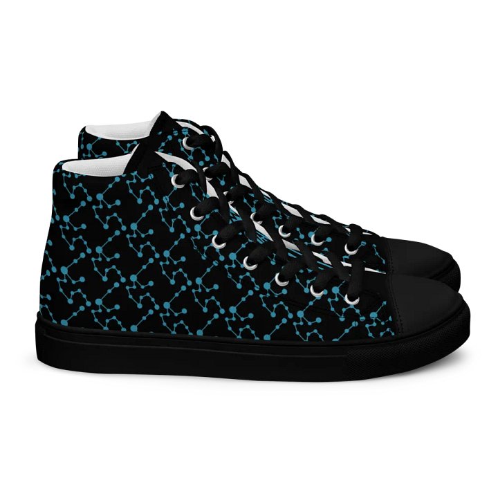 Blue Aquarius Dream Women's High Tops product image (2)