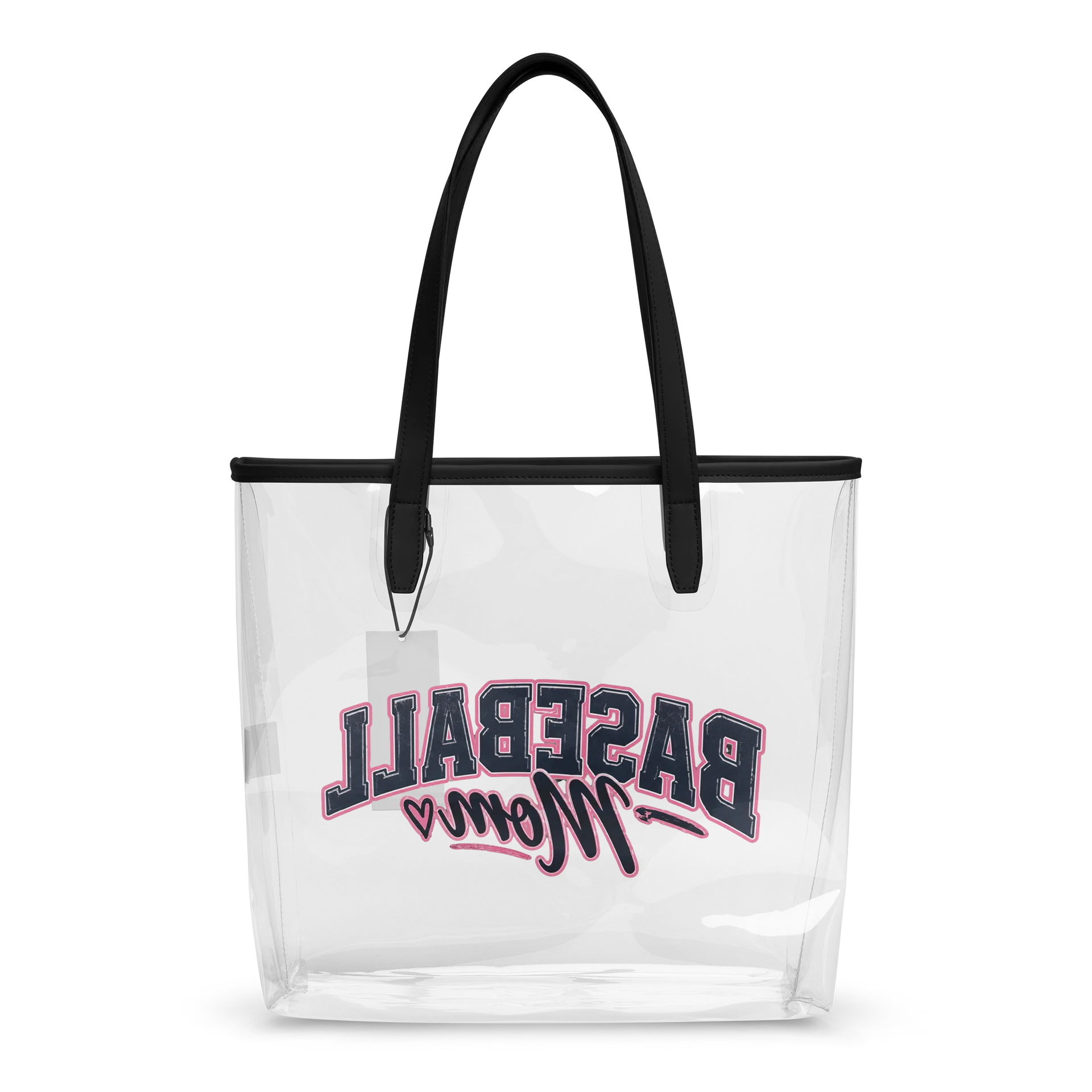 Baseball Mom Clear Tote Bag | Game Day Essentials Bag product image (3)