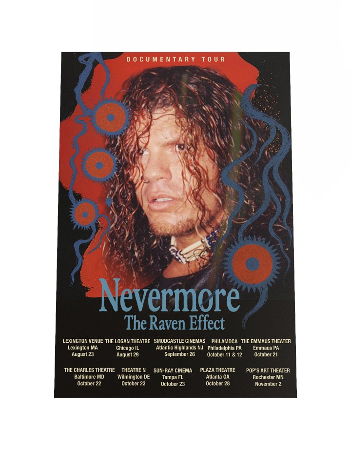 Nevermore: The Raven Effect. Official Documentary Tour Poster. product image (2)