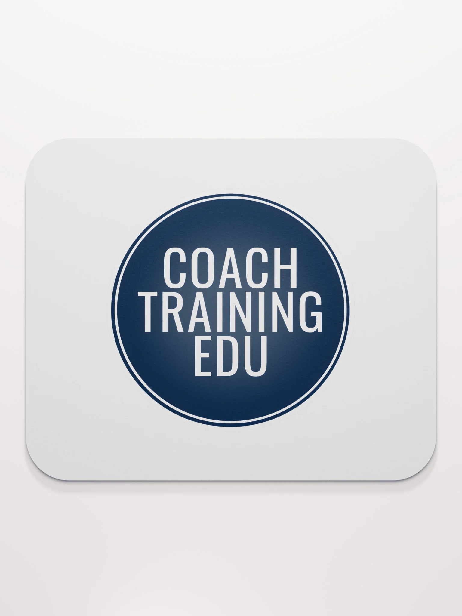Coach Training EDU Blue Badge Mouse Pad product image (2)