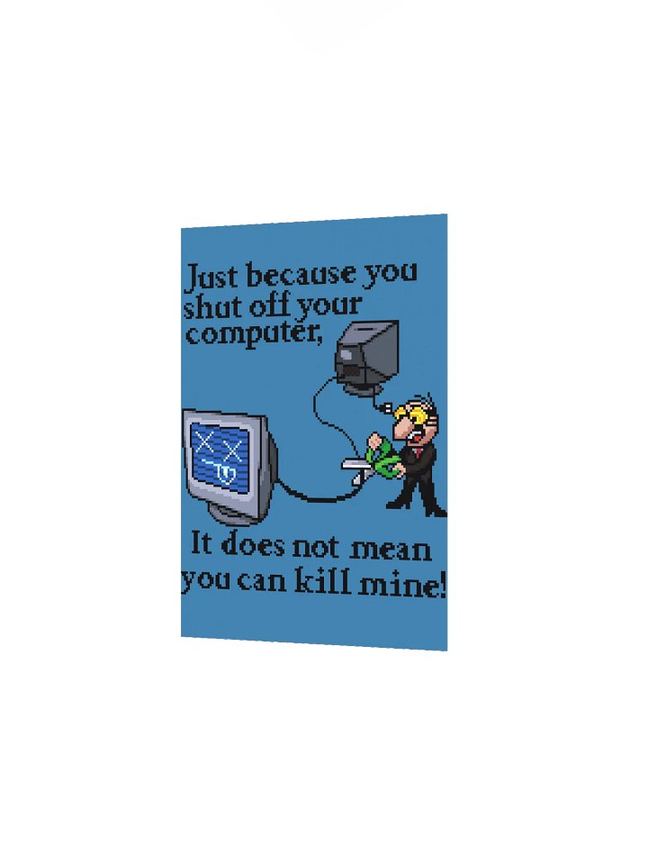 Computer Protest Poster product image (2)