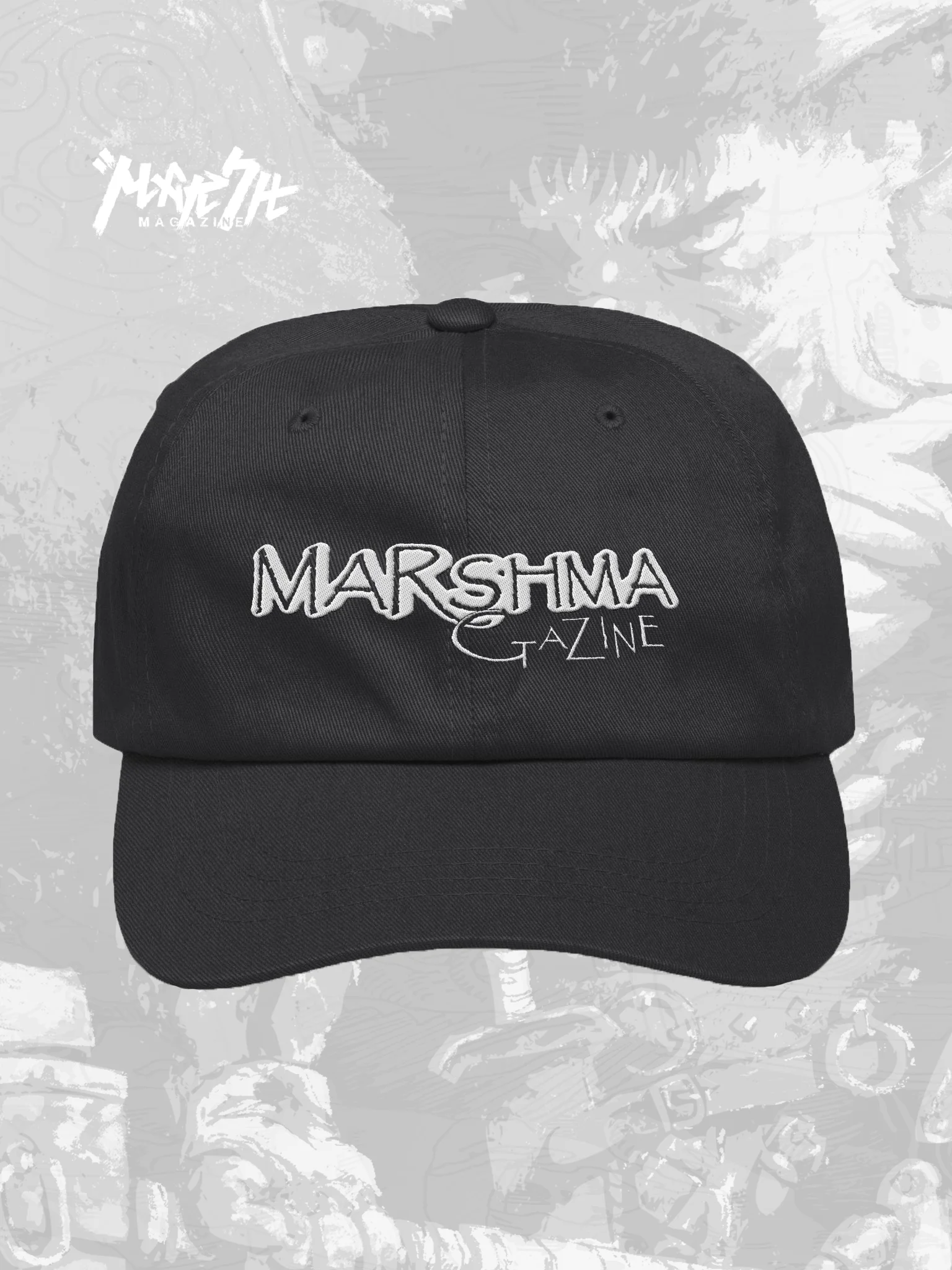 MARSHMAgazine negative hat product image (1)