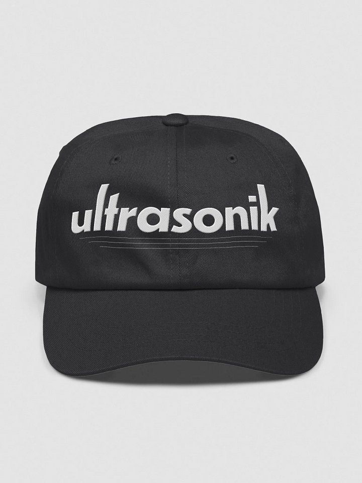ultrasonik Logo Hat with Adjustable Strap (Black or Navy) product image (1)