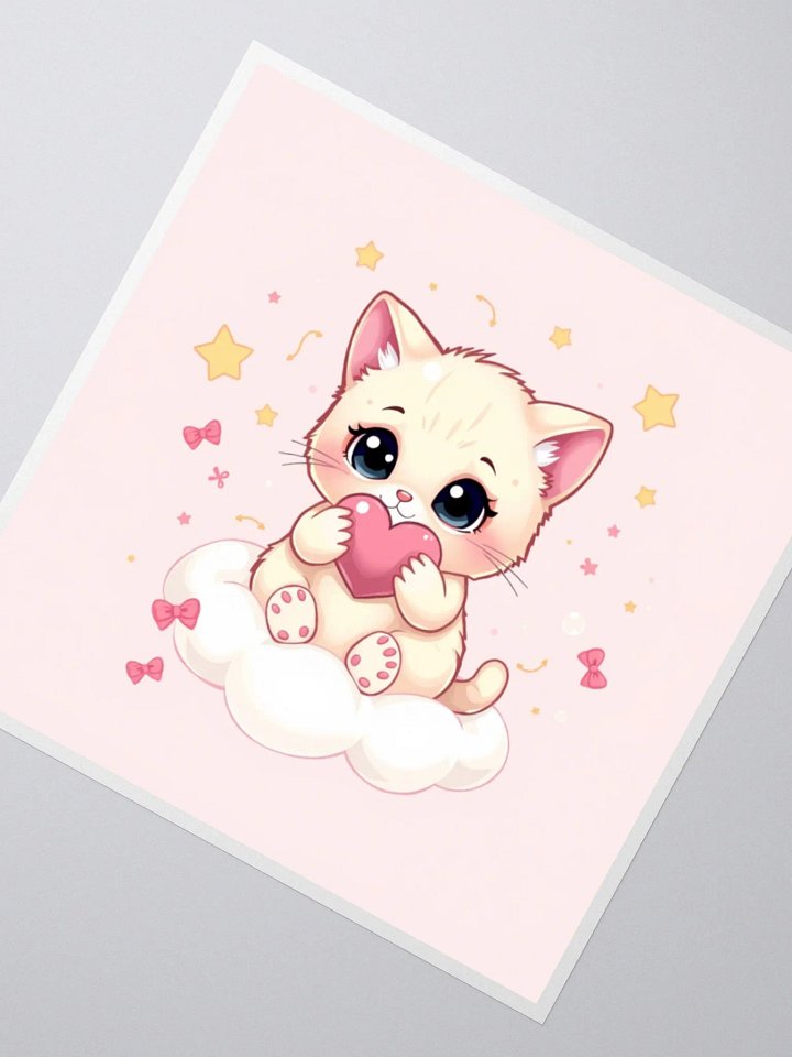 Kawaii Kitten Love Stickers product image (4)