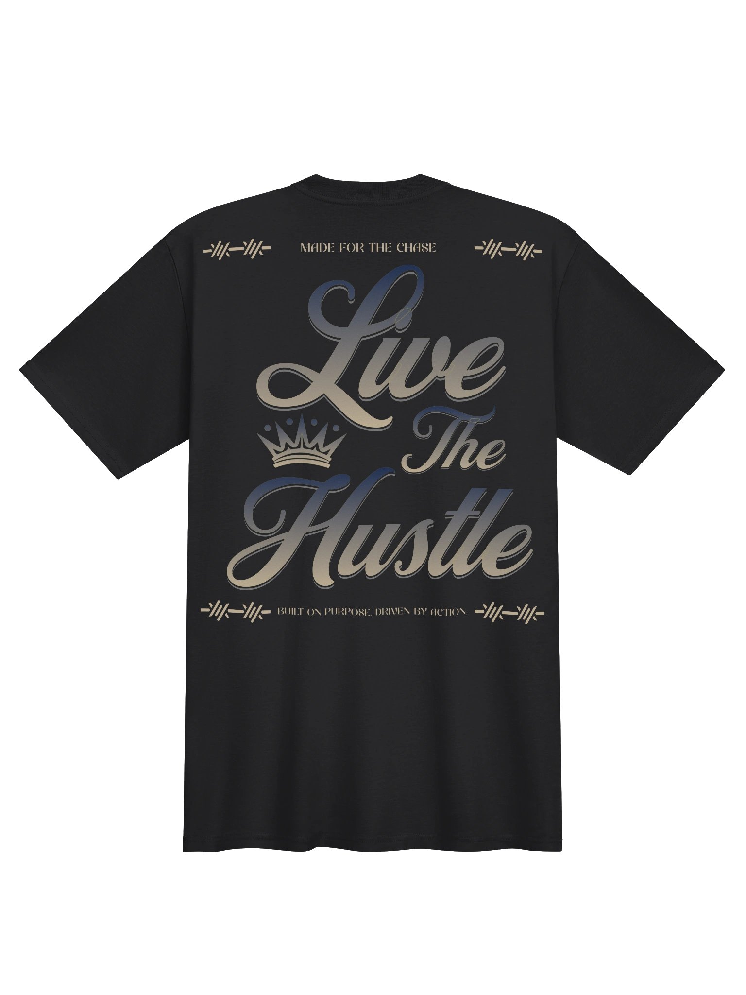 "LIVE THE HUSTLE" Premium Heavyweight Tee product image (1)