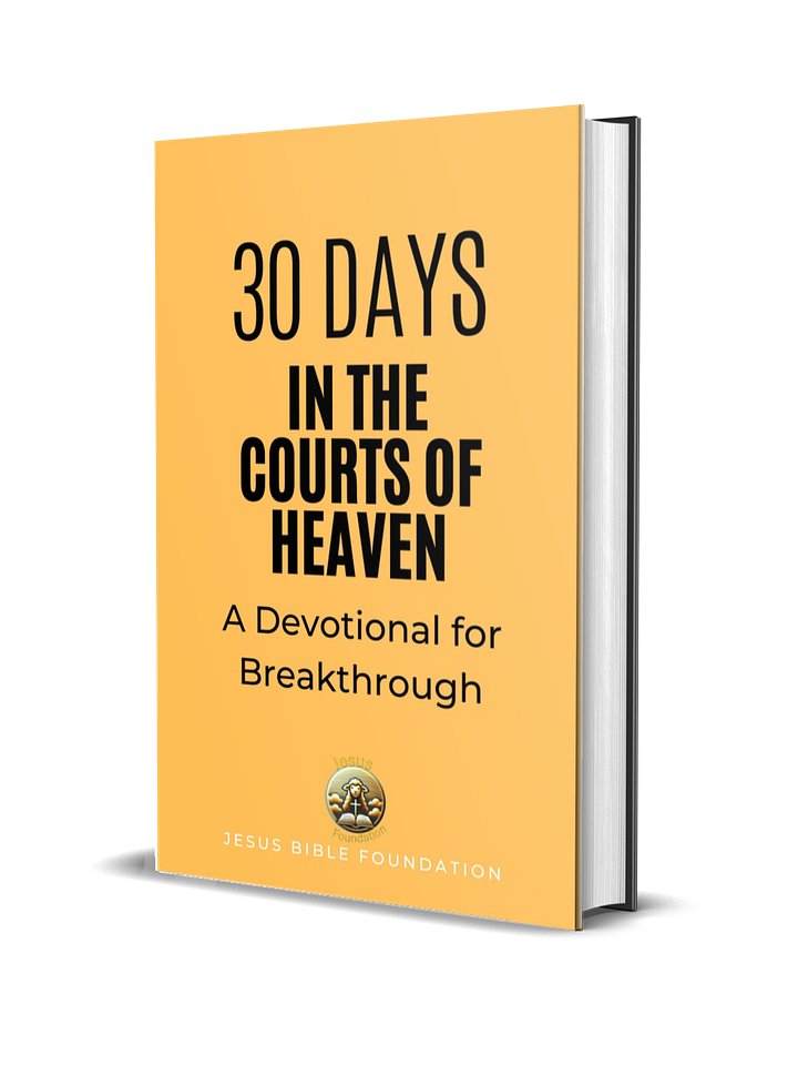 30 Days in the Courts of Heaven: A Devotional for Breakthrough product image (1)
