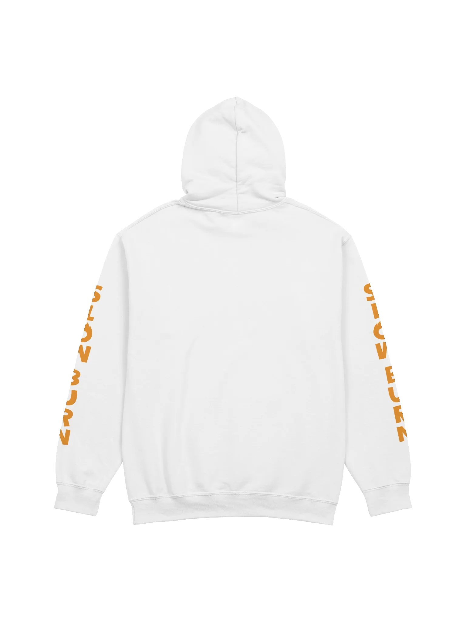 Slow Burn Speciality Hoodie - Orange Text product image (3)