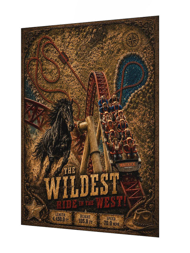 Maverick — Wildest Ride in the West Poster | 18x24" product image (2)