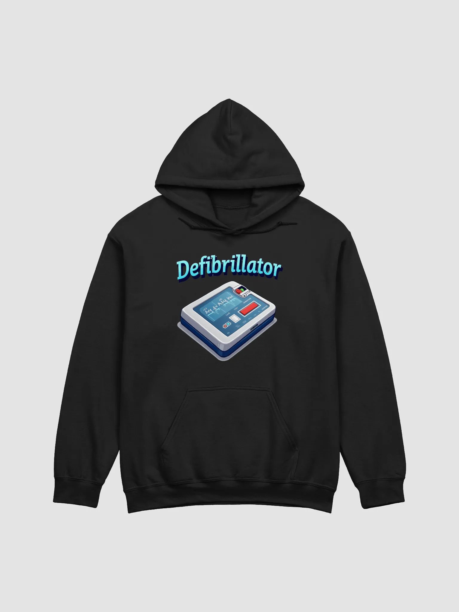 Electric Heart Defibrillator Hoodie product image (5)