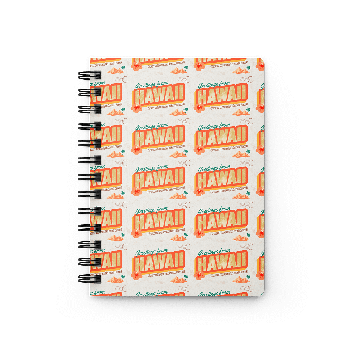 Tropical Waves Spiral Journal | DAV Merch