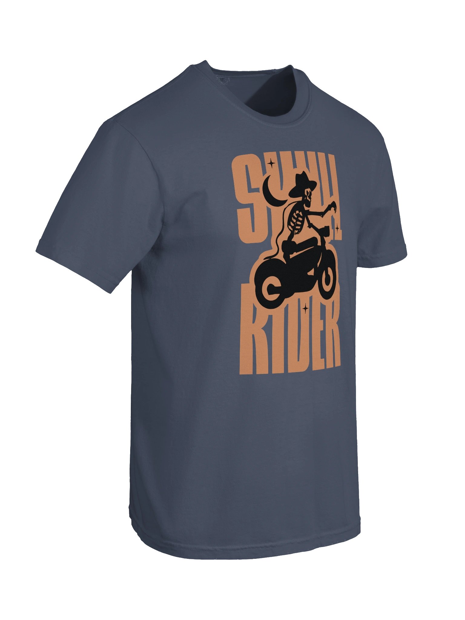 Ride or Die Graphic Tee: The Skull Rider Streetwear T-Shirt product image (8)