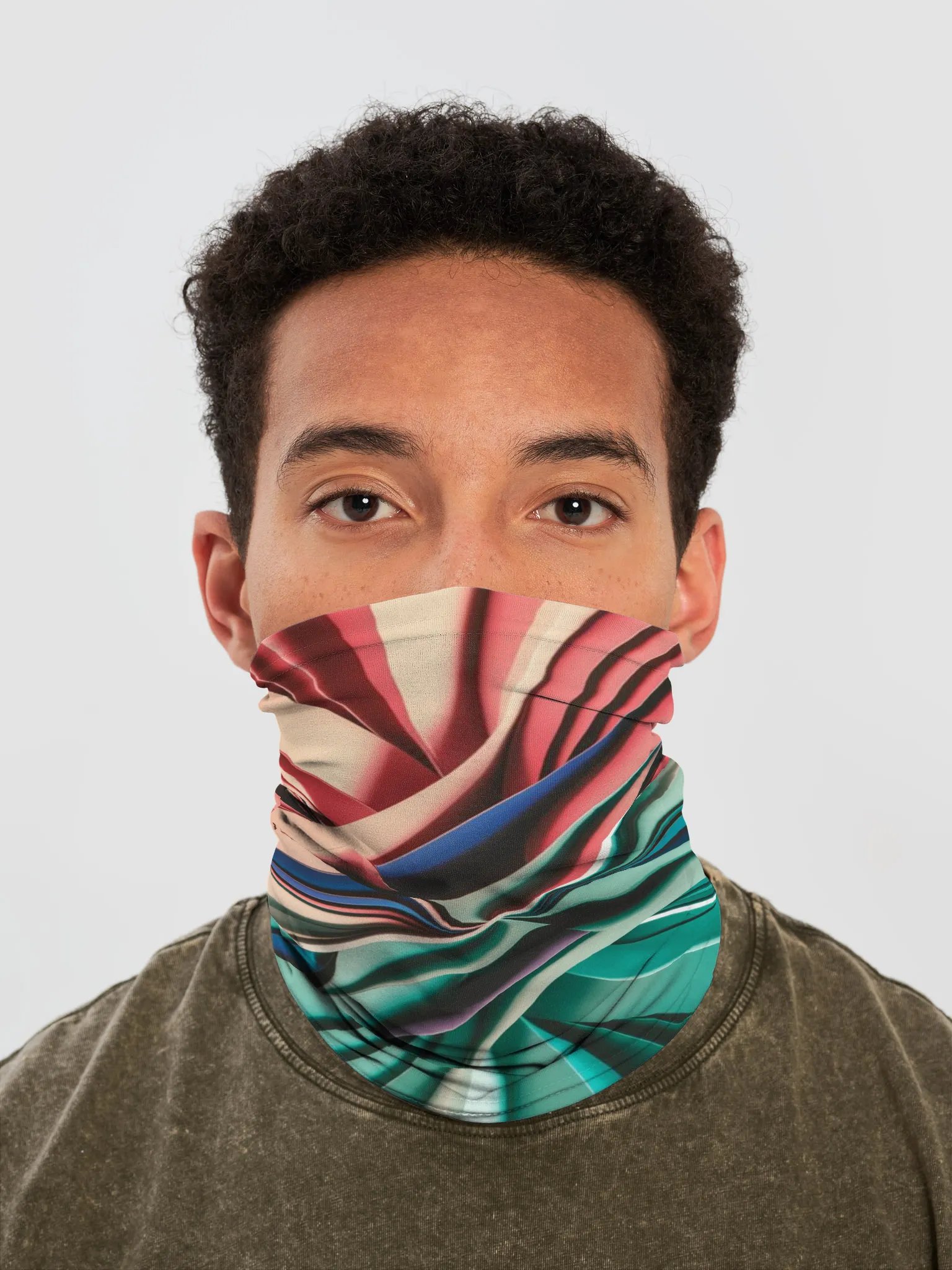 Graphic Grove All-Over Print Neck Gaiter - Breathable, Stretchy, Stylish product image (1)