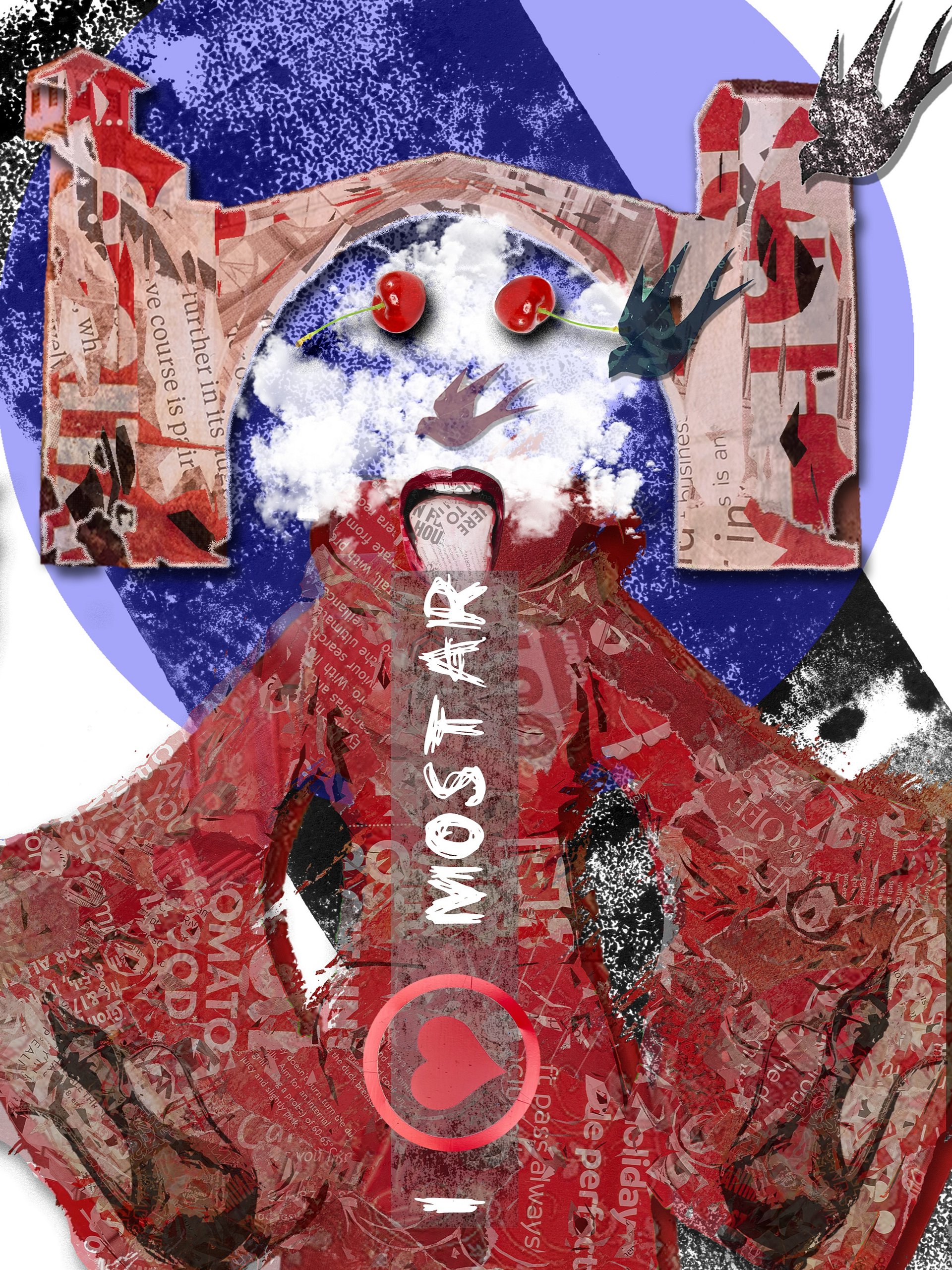 I Love Mostar | Poster Design product image (1)